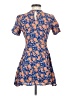 Tularosa 100% Rayon Paisley Blue Casual Dress Size S - photo 2