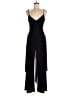 Next Up 100% Polyester Solid Black Jumpsuit Size M - photo 1