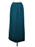 Assorted Brands Solid Teal Casual Skirt Size M - photo 1