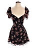 Kimchi Blue 100% Polyester Floral Black Romper Size XS - photo 1