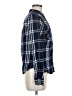 Maurices Plaid Blue Long Sleeve Button-Down Shirt Size M - photo 4