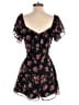 Kimchi Blue 100% Polyester Floral Black Romper Size XS - photo 2