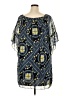 En Focus 100% Polyester Paisley Blue Casual Dress Size 20 - photo 2