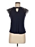 The Workshop Blue Short Sleeve Top Size M - photo 1