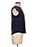 The Workshop Blue Short Sleeve Top Size M - photo 4