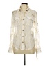 Soulmates 100% Polyester Ivory Long Sleeve Blouse Size L - photo 1