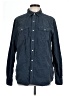 Old Navy 100% Cotton Blue Long Sleeve Button-Down Shirt Size L - photo 1