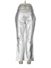 Edited 100% Polyester Metallic Silver Casual Pants Size EU 42 / US 12 - photo 2