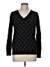 MICHAEL Michael Kors Polka Dots Black Pullover Sweater Size M - photo 1