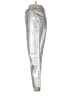 Edited 100% Polyester Metallic Silver Casual Pants Size EU 42 / US 12 - photo 5