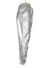 Edited 100% Polyester Metallic Silver Casual Pants Size EU 42 / US 12 - photo 4