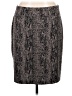 Style&Co Animal Print Brown Gray Casual Skirt Size 1X - photo 1