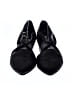 Eileen Fisher 100% Leather Black Heels Size 7 1/2 - photo 2