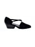 Eileen Fisher 100% Leather Black Heels Size 7 1/2 - photo 1