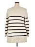 Lane Bryant Stripes Ivory Pullover Sweater Size 18 - 20 Plus - photo 2