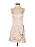 Meshki Metallic Tan Cocktail Dress Size XS - photo 1