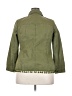 Talbots 100% Cotton Green Jacket Size 0X - photo 2