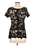 Assorted Brands 100% Polyester Black Short Sleeve T-Shirt One size - photo 2
