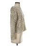 Staring at Stars Metallic Silver Pullover Sweater Size XS - photo 4