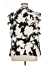 Nordstrom Rack 100% Polyester Animal Print Ivory Sleeveless Blouse Size 1X - photo 2