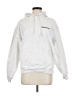 Assorted Brands 100% Cotton White Pullover Hoodie Size M - photo 1