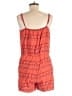 Old Navy 100% Rayon Hearts Orange Romper Size L - photo 2