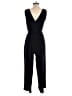 Ivy Street 100% Polyester Black Jumpsuit Size S - photo 2