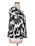 Madison + Hudson 100% Polyester Black Sleeveless Blouse Size XL - photo 4