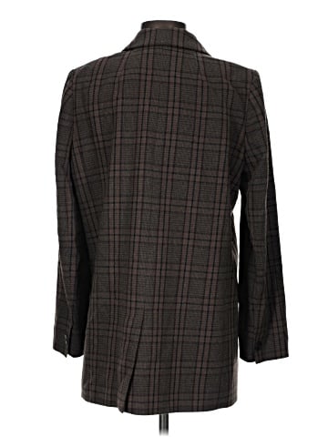 Madewell Caldwell Double-Breasted Blazer in Hedden Plaid (view 2)