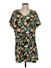 Halife 100% Polyester Tropical Green Casual Dress Size S - photo 1