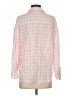 Zara Checkered-gingham Pink Long Sleeve Blouse Size S - photo 2