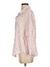 Zara Checkered-gingham Pink Long Sleeve Blouse Size S - photo 5