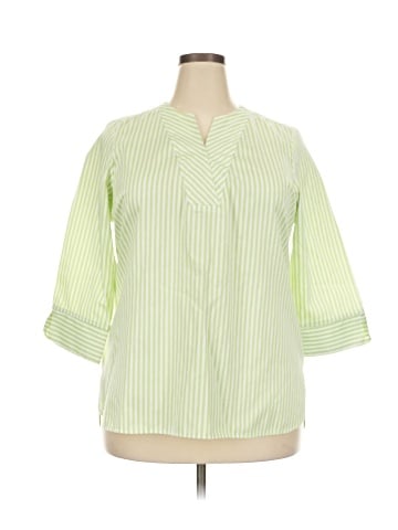 Foxcroft 3/4 Sleeve Blouse (view 1)