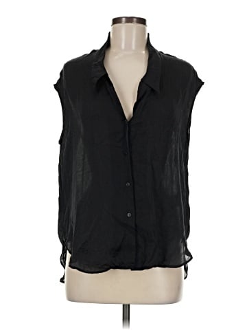 Theyskens' Theory Sleeveless Silk Top (view 1)