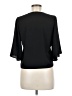 1.State 100% Polyester Black 3/4 Sleeve Blouse Size M - photo 2