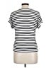 Green Envelope Stripes Ivory Short Sleeve T-Shirt Size L - photo 2