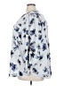 Maurices 100% Polyester Floral Blue 3/4 Sleeve Blouse Size 4X - photo 5