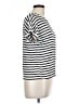 Green Envelope Stripes Ivory Short Sleeve T-Shirt Size L - photo 4