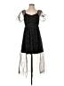 Heyson 100% Polyamide Polka Dots Black Cocktail Dress Size S - photo 1