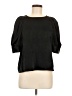 DKNY 100% Polyester Black 3/4 Sleeve Top Size M - photo 1