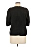 DKNY 100% Polyester Black 3/4 Sleeve Top Size M - photo 2