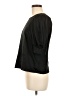 DKNY 100% Polyester Black 3/4 Sleeve Top Size M - photo 5