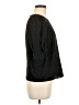 DKNY 100% Polyester Black 3/4 Sleeve Top Size M - photo 4