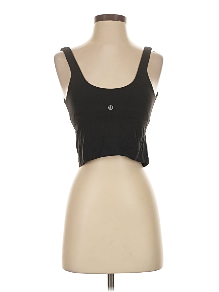 Pre-owned Lululemon Athletica Sports Bra In Black