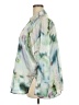 Zara Tie-dye Green 3/4 Sleeve Blouse Size XXL - photo 5