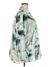 Zara Tie-dye Green 3/4 Sleeve Blouse Size XXL - photo 4