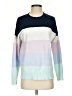French Connection Color Block Blue Pullover Sweater Size S - photo 1