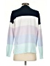 French Connection Color Block Blue Pullover Sweater Size S - photo 2