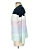 French Connection Color Block Blue Pullover Sweater Size S - photo 5