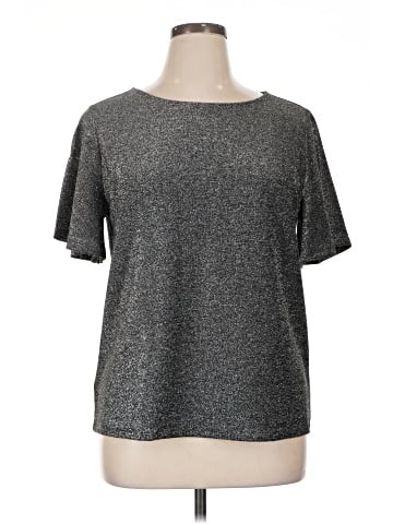 Ann Taylor Factory Short Sleeve Top (view 1)